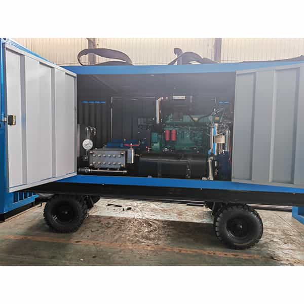 GYB-5-50/1500高壓清洗機打包出口發往埃及